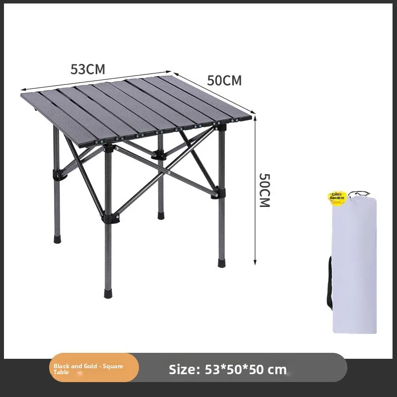 

Портативный стол для яичного рулета из сплава углеродистой стали, большой, средний, маленький размер, шарф из регенерированной ткани RPET, аксессуар Faion