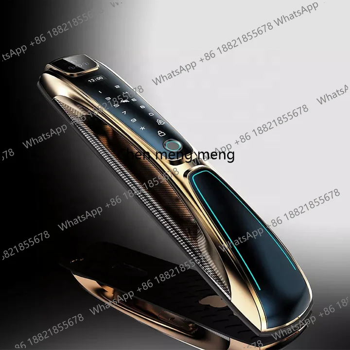 Automatic Fingerprint Electronic Digital Tuya 3D Face Recognition Cards Keys Smart Door Lock Wifi for Home Hotel Apartment