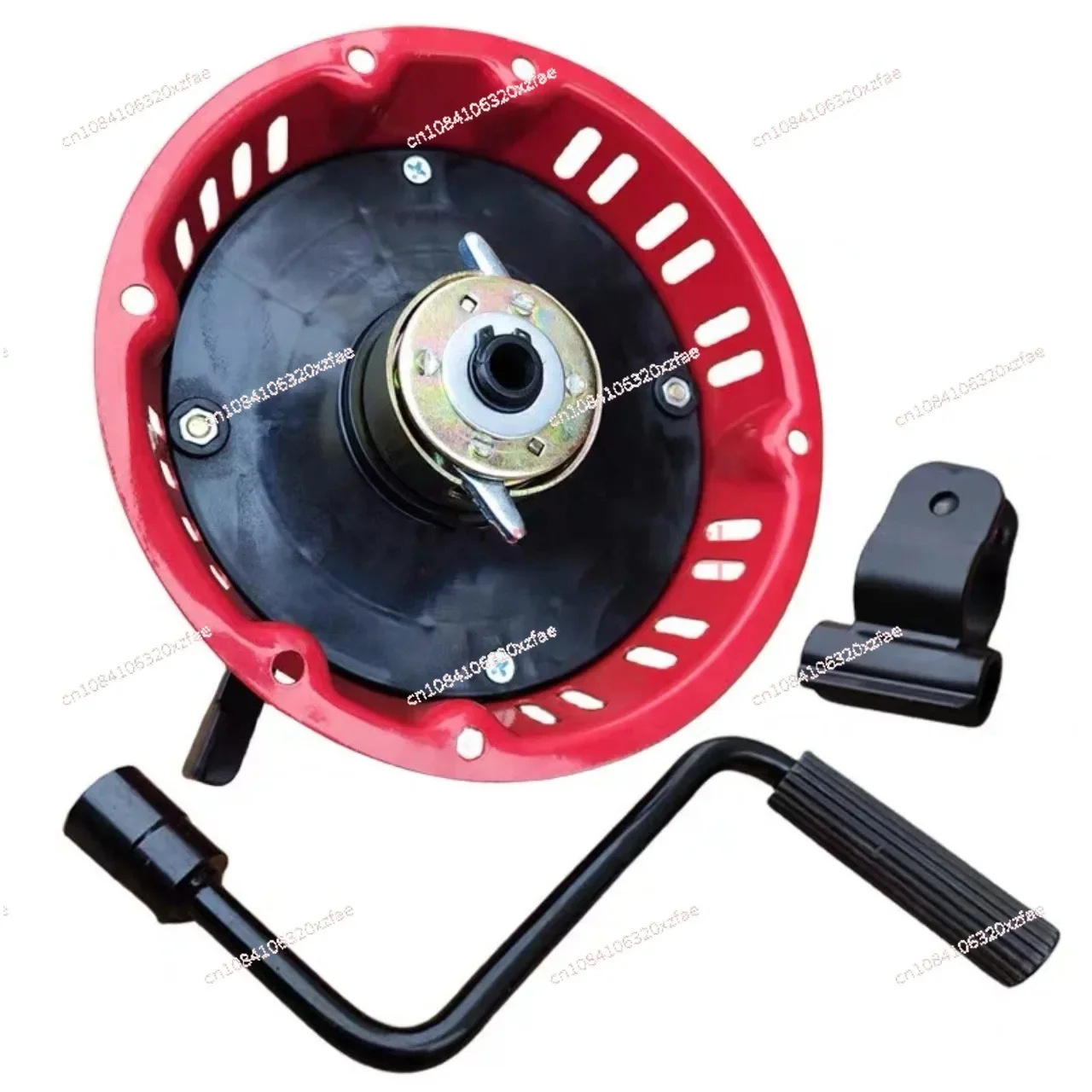 168/170F Hand-Cranked No-Pull Starter New Iron Case Gasoline Engine Micro Tiller Sprayer Water Pump Generator