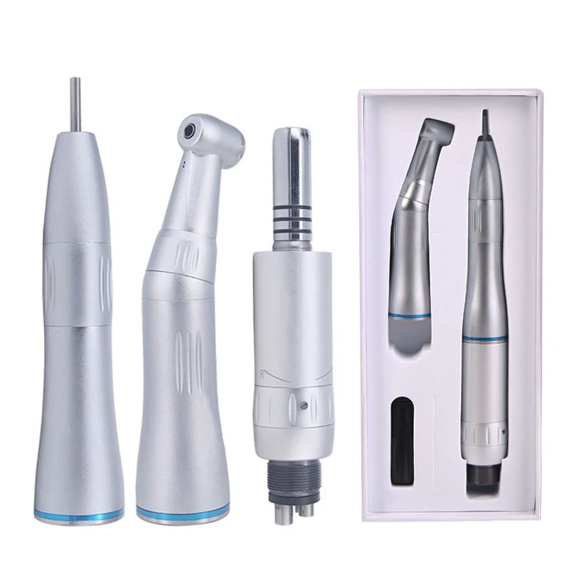 

Dentistry Against Contra Angle Low Speed Handpiece Dental Air Turbine Straight Contra Angle Air Motor Inner Water Spray 2/4Holes