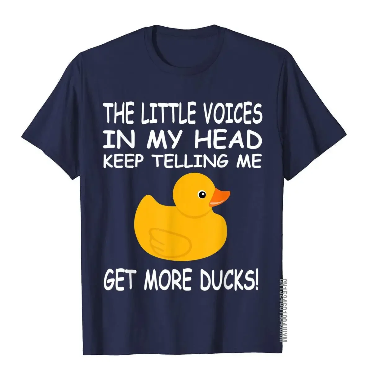 Hot Selling Children Love Interesting Rubber Duck 3d Printed T-shirt Fashion Men's and Women's Loose Casual Crewneck Shirt