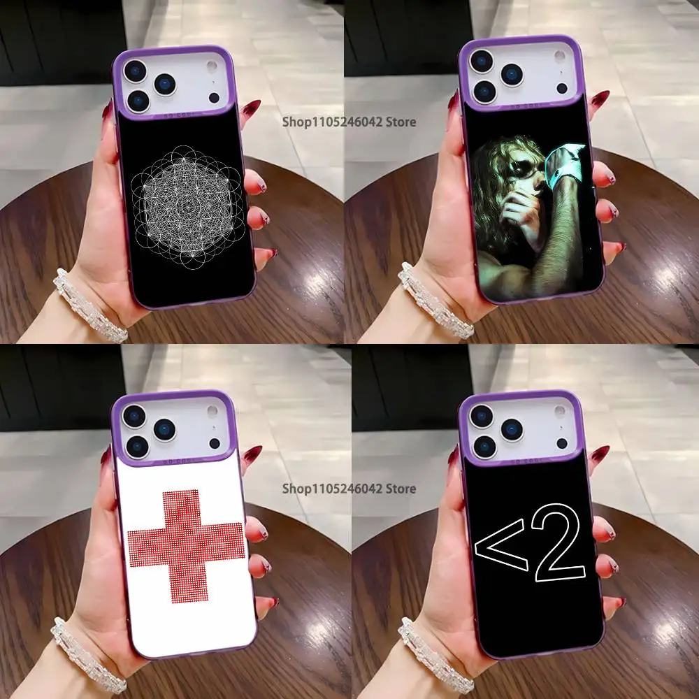 

2hollis 2 poster boy For iPhone 17,16,15,14,13,12,11,Mini,Pro,E,SE4,XS,MAX Purple Shockproof Candy Matte Cover