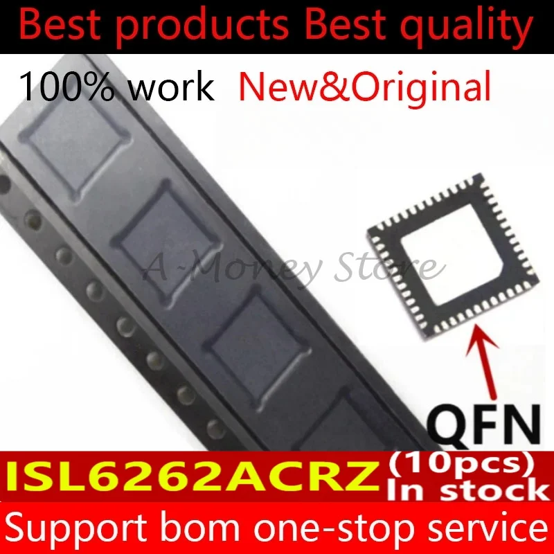 (10pcs)ISL6262ACRZ ISL6262 QFN-48