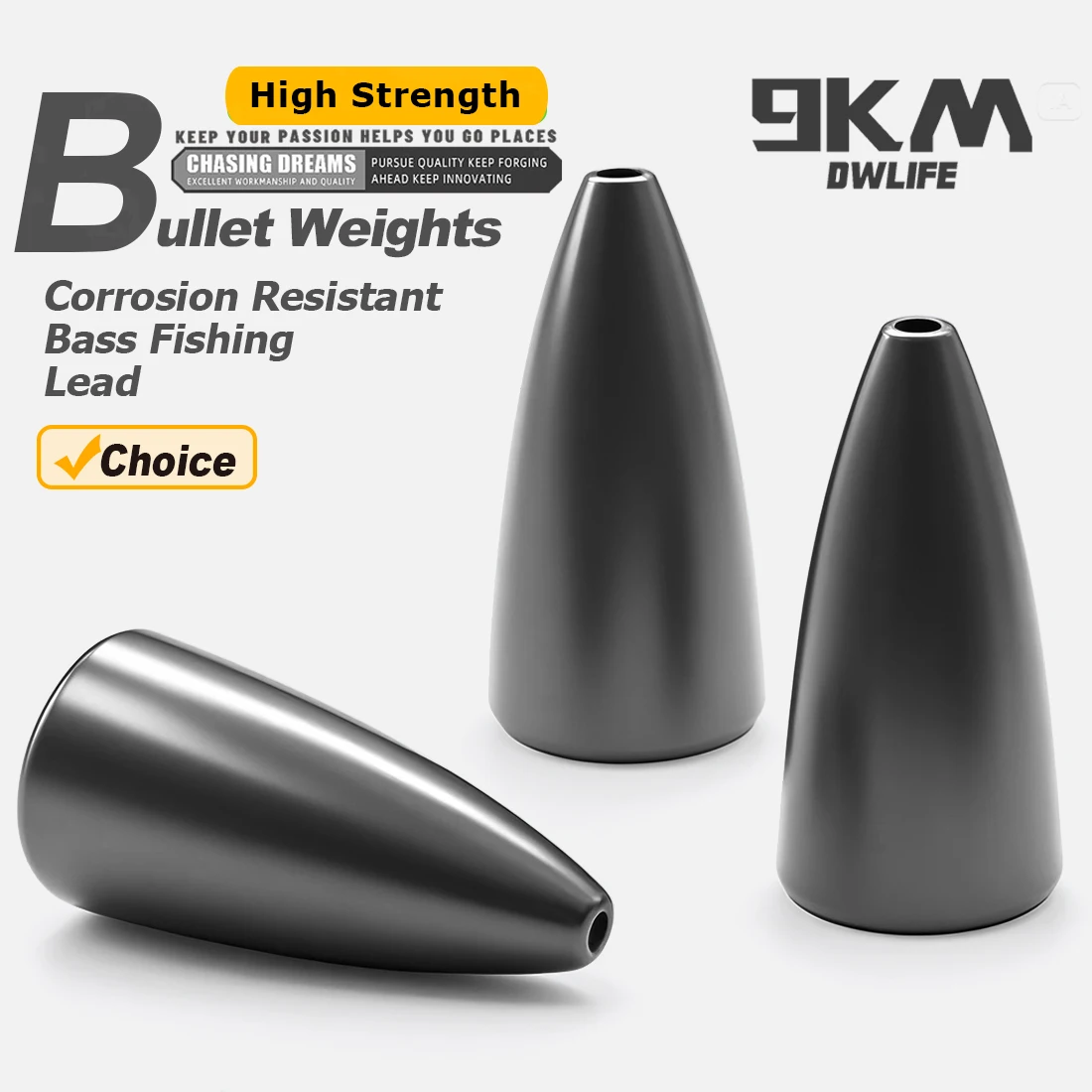 9KM 10Pcs Bullet We… - image