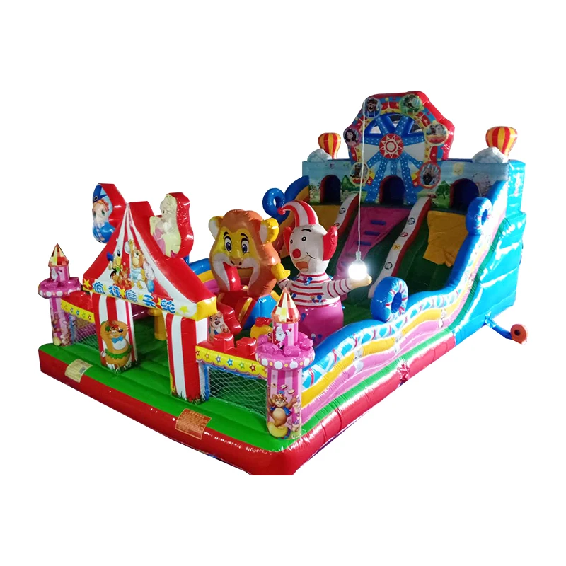 New Design Inflatable Large Ferris Wheel Castle with Slide by High Quality PVC for Indoor Outdoor Fun Factory Price Hotsale