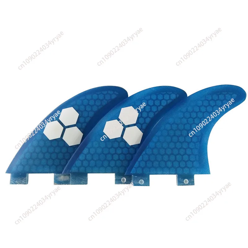 Professional surfboard tail rudder multi-color surfboard fin S/M/L glass fiber honeycomb tail fin