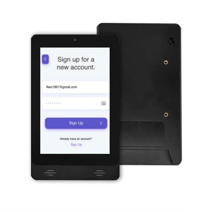 7인치 POE 안드로이드 태블릿 회의실용 RJ45 벽걸이형 POS 태블릿 모션 센서 탑재 신제품