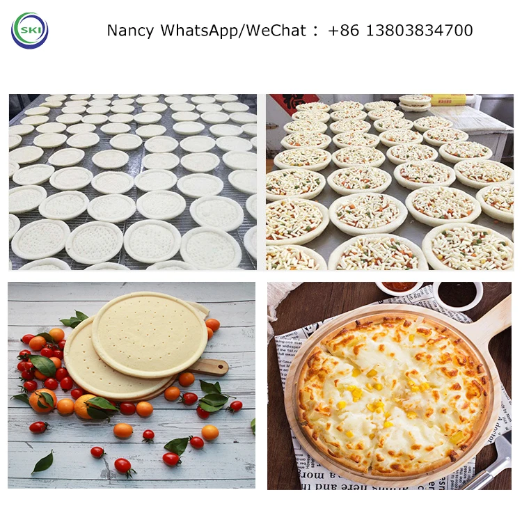 Pizza Machine 2000w Automatically Pizza Makings Machine Pizza Dough Press Machine