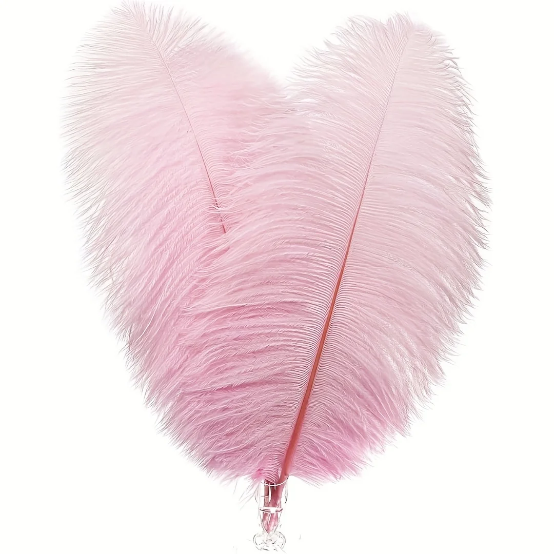 

20Pcs/Lot Natural White Ostrich Feather 15-45CM for Crafts Wedding Party Decoration Table Centerpieces Carnival DIY Plumas Decor
