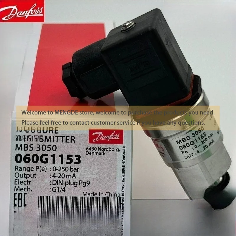 Danfoss MBS3050 060G1401 6387 1151 1152 1153 1154 060G1411 060G6387 060G1151 060G1152 060G1153 Pressure Transmitter Original