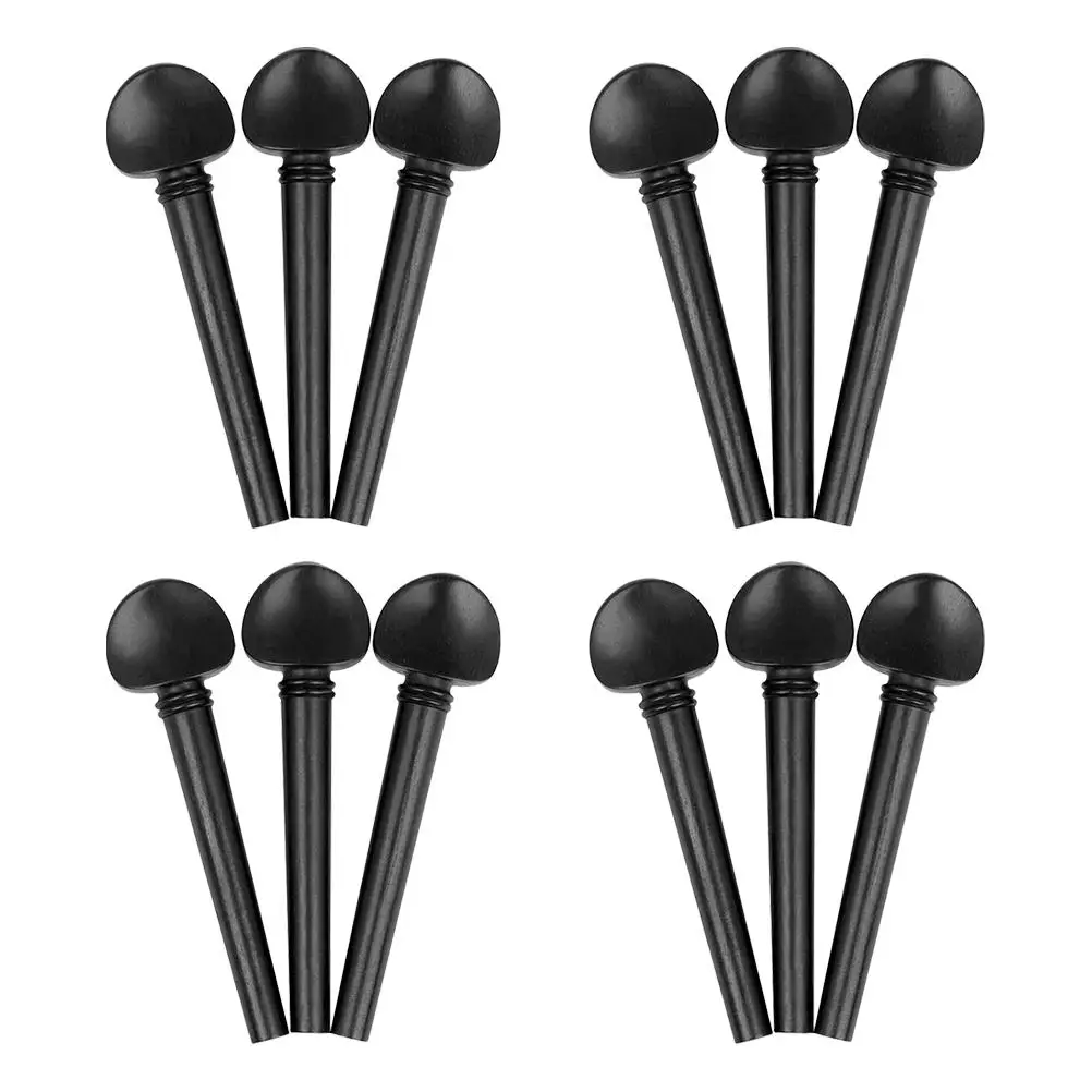 12 Pcs Tuning Pegs for Oud Musical Instrument Accessories Durable Smooth Practical Tuning Pegs Gifts
