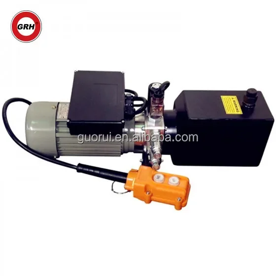 Hot Sell About Double Acting 12v Dc Mini Hydraulic Power Unit 24 Volt