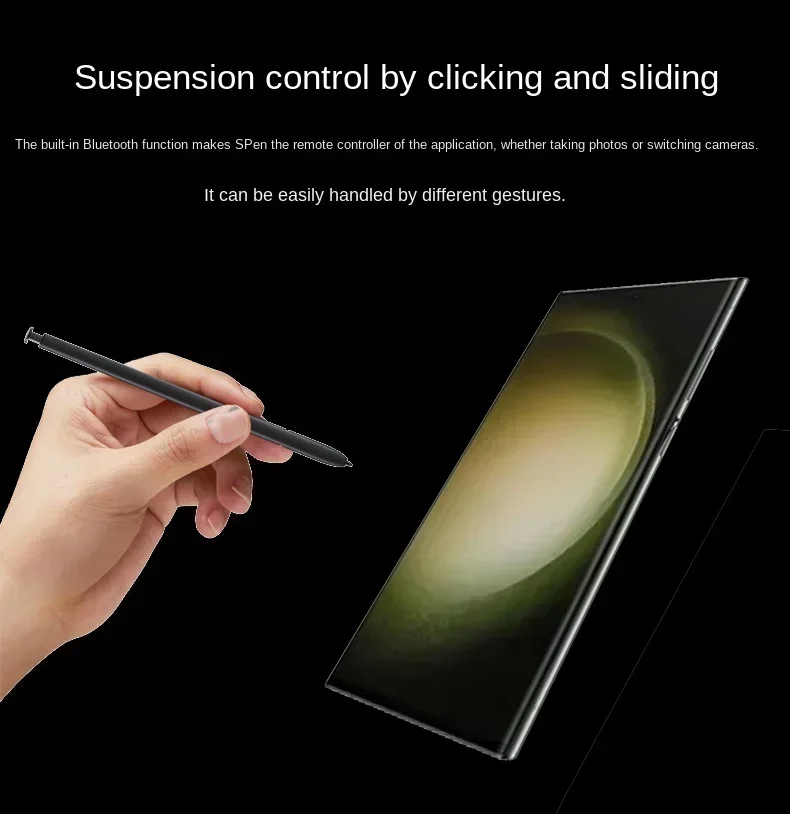 Für Samsung S23 Ultra original handschrift S stift S23U touch EINE stylus S918 intelligente Bluetooth Unterstützung für hover control S stift