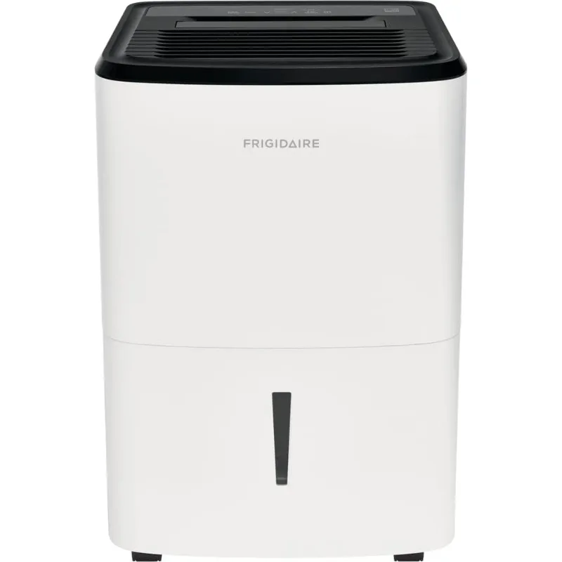 50 Pint Dehumidifier. 4,500 Square Foot Coverage. Ideal for Large Rooms and Basements. 1.7 Gallon Bucket Capacity