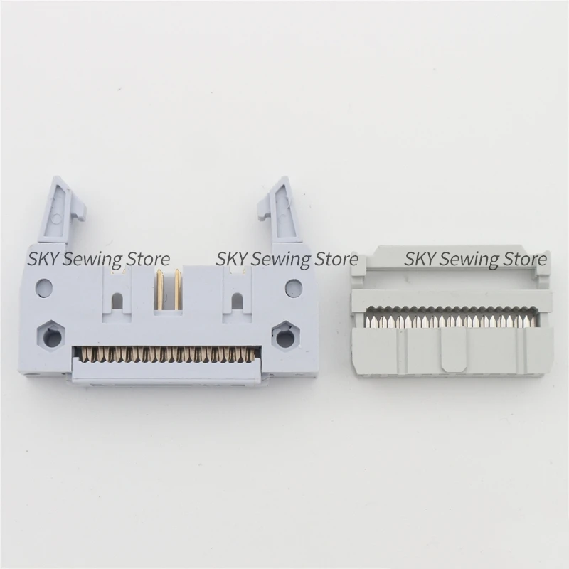 20-core 20 Pins Cable Plug Socket Male and Female Plug Alarm Cable Plug Computer Embroidery Machine Accessories