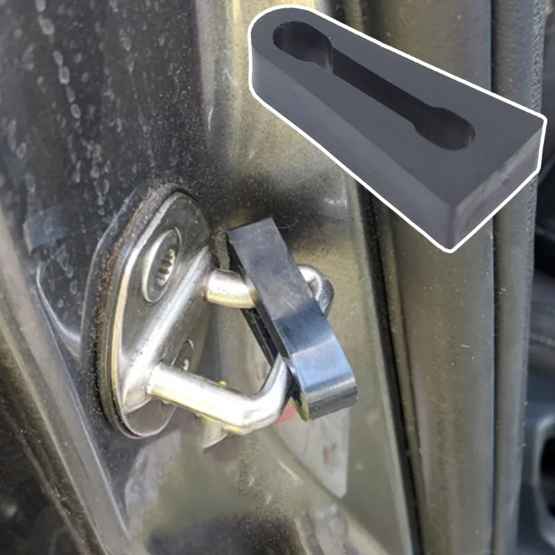4PCS Shock Absorber Rubber For VW Audi Skoda Seat Car Door Lock Buffer Damping Seal Pad Deadener Quiet Replacement Accessories