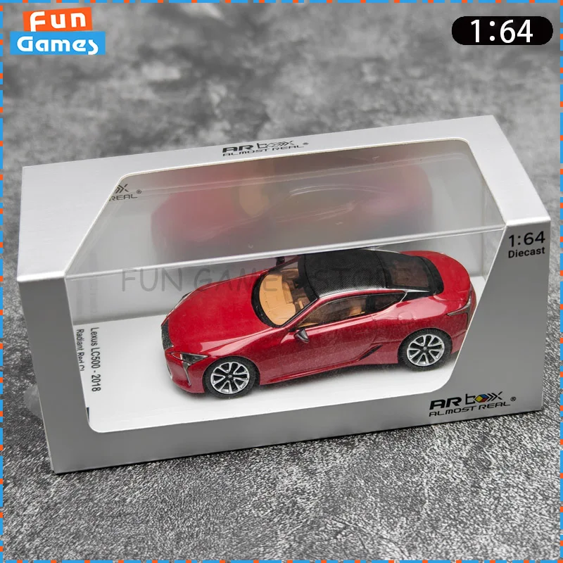 

New LCD 1/64 Car Model Lexus LC500 Car Model Alloy Simulation Model Diecast Model Collectible Ornament Custom Birthday Toy Gift