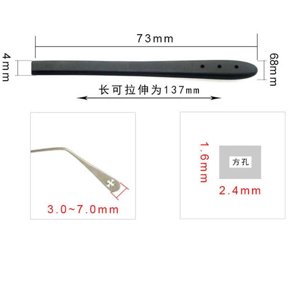 

10Pair Silicone Glasses Leg Cover Anti-Slip Replacement Sleeve Stretchy Non-Irritating Eyewear Temple Cover High Temperature