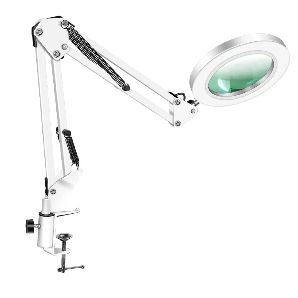 8X Magnification USB 3-Color 72 LED Light Magnifier for Soldering Iron Repair Desk Lamp Skin Care & Beauty Tools