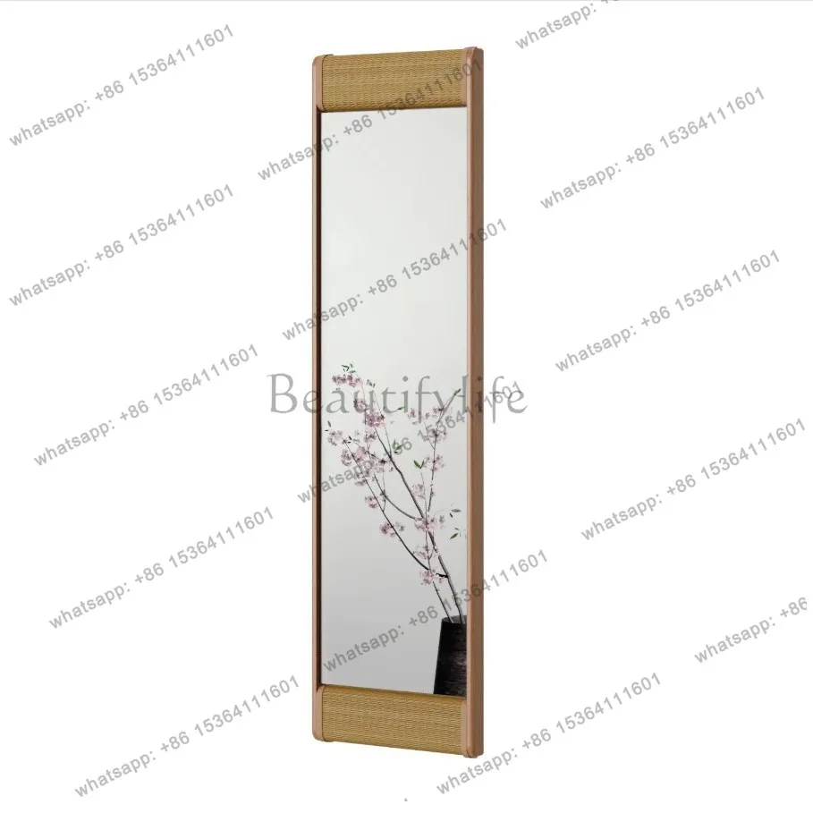 Best Sellers Modern Minimalist Narrow-sided Full-length Mirror Industrial Style Household Bedroom Practical Decorative Mirror