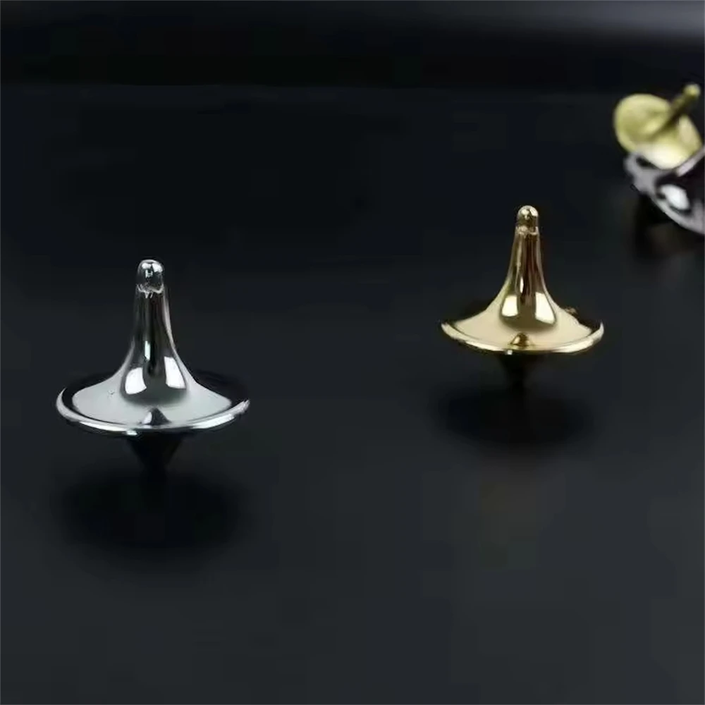 Горячий фильм тотем металлический гироскоп серебряный ручной волчок кончики пальцев маленький циклон гироскоп антистресс игрушки для детей подарки