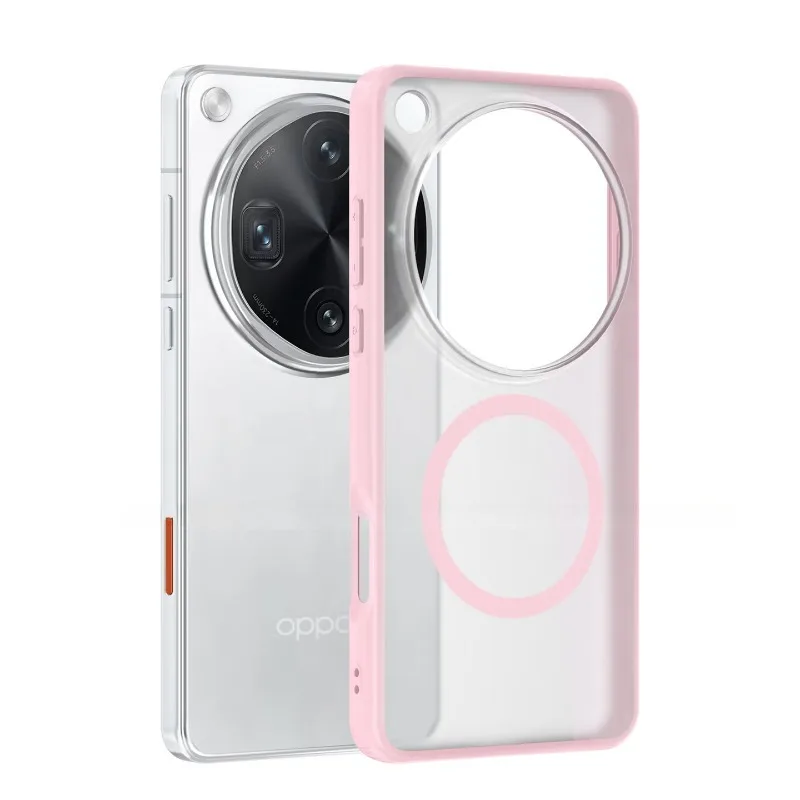 Für OPPO Find X9 Ultra Magnetische Hülle Luxuriöses mattes Hautgefühl Acryl-Schutz für Magsafe kabelloses Laden Stoßfeste Schutzhülle – Detail 6