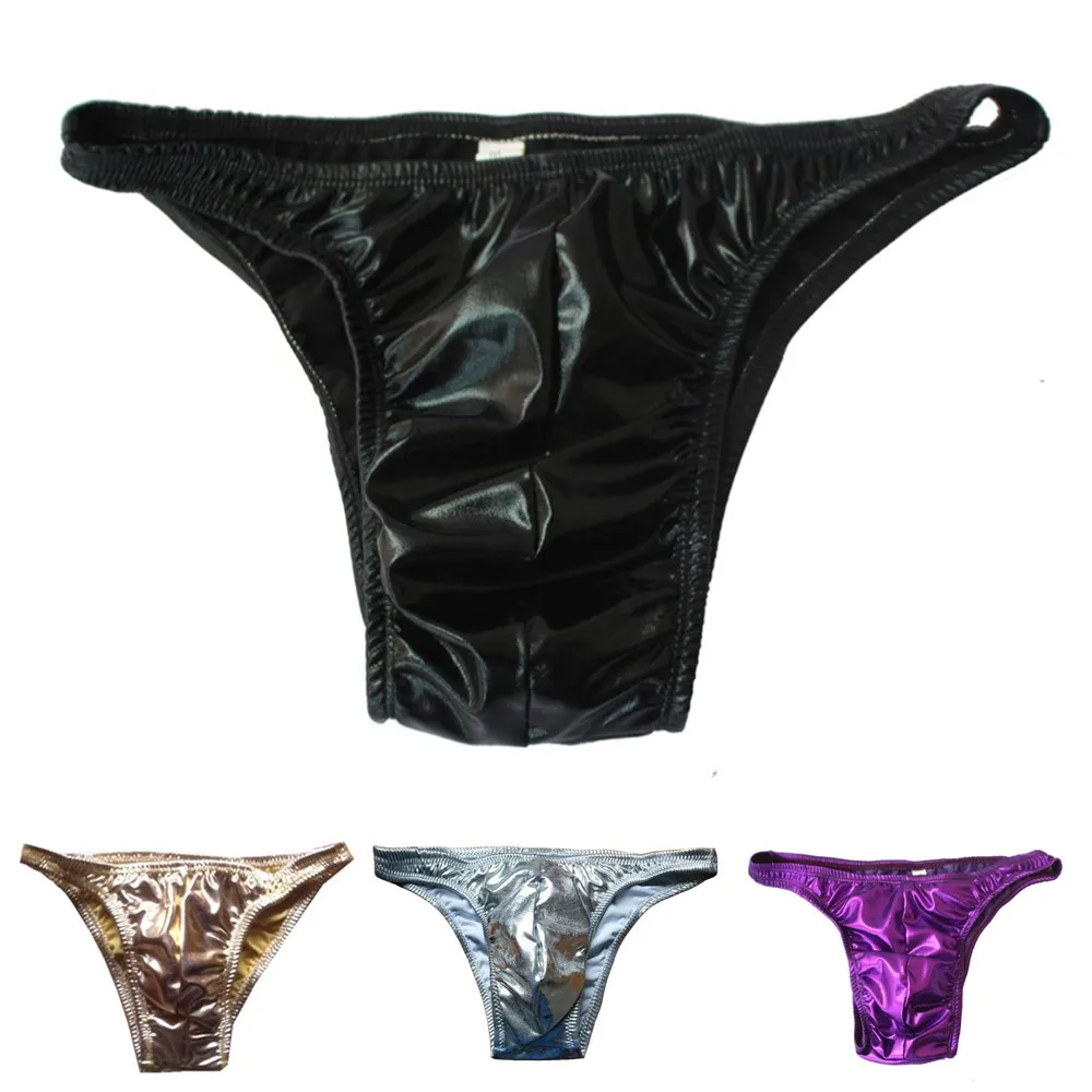 Mode Neue Unterhose Unterwäsche Boxer Herren Slips Beutel Stretch Slimfit Stil T-back Lebendige Farbe Casual Hohl