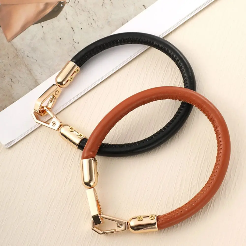 

30/40/60cm Soft Leather Shoulder Bag Strap Short Bag Handles DIY Replacement Purse Belt Handbag Strap Solid Bag Accessories New