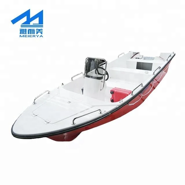 5.0m Fiberglass Fishing Boat Fast Boat for Sale for Sea Lake Water Sports for 8 Persons Waterplay Crafts