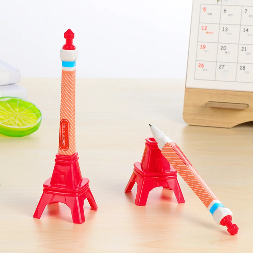 12 Pcs Eiffel Tower Ballpoint Pens Writing Creative Stationery Office School Supplies