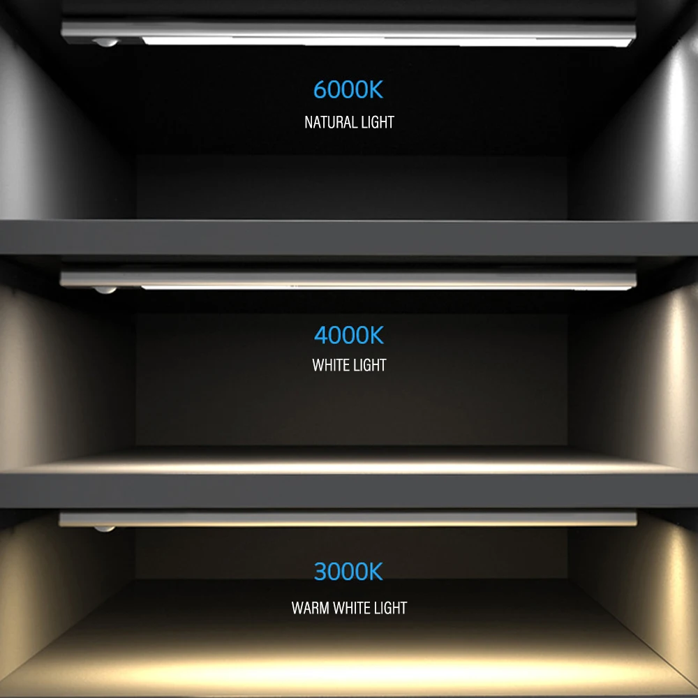 Luce notturna a LED LiHangStar luce da parete con rilevamento del movimento Wireless ultrasottile armadio di ricarica USB armadio camera da letto corridoio luce notturna