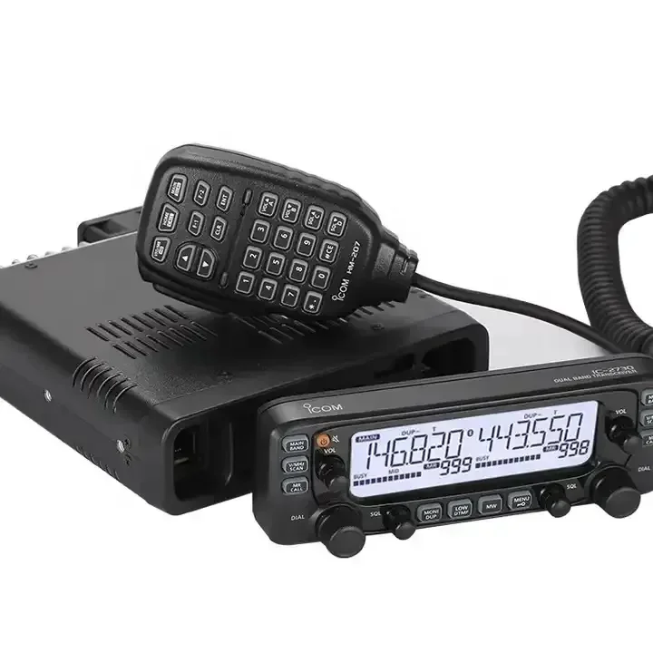 IC-2730 50W 듀얼 밴드 모바일 무전기 VHF/UHF 핸드헬드 GMRS 차량용 무전기