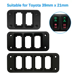 1Pcs Push Switch Bracket Mount Panel Plastic Holder Housing For Car Toyota Prado 4Runner Hilux Tacoma Accessories Waterproof