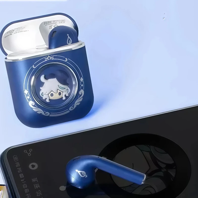 

Original Genshin Impact Merchandise Noise-Cancelling Bluetooth Headphones Game Peripheral Birthday Gift Furina Nahida Xiao Model