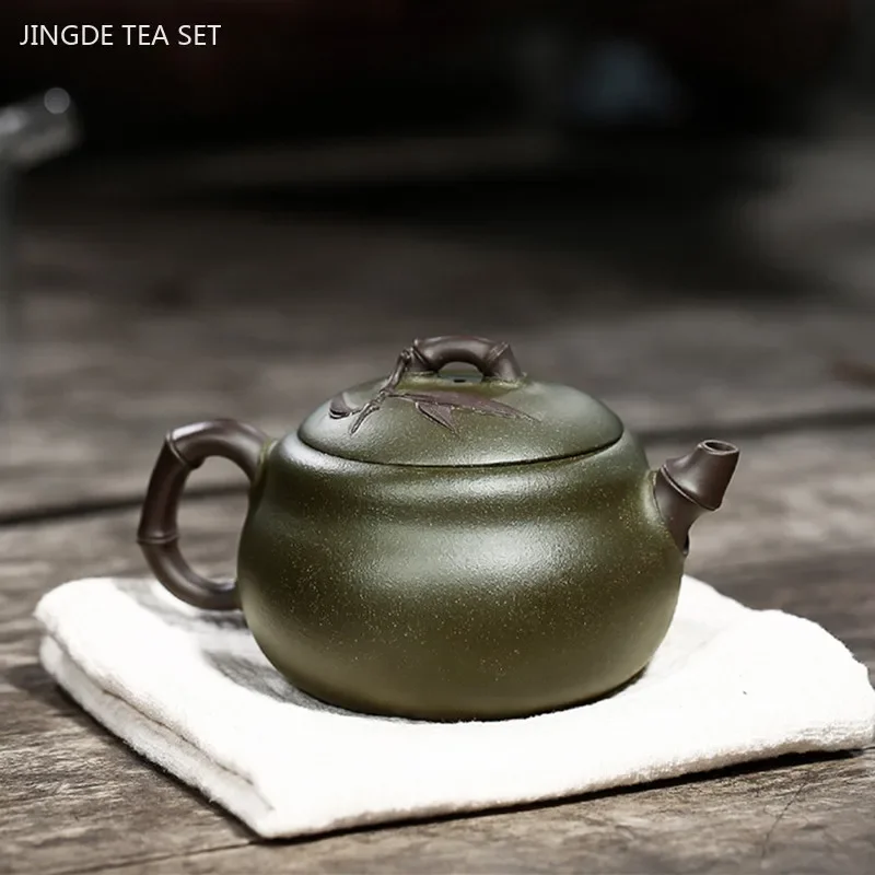 250ml High Quality Yixing Purple Clay Tea Pot Hand-carved Filter Tea Infuser Home Beauty Teapot Custom Chinese Zisha Teaware