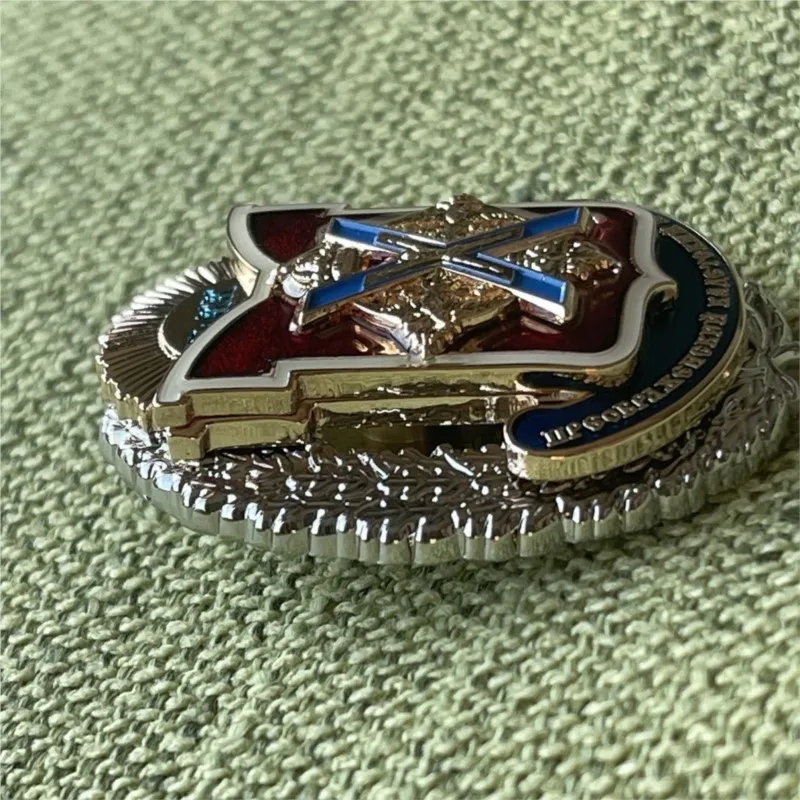Russian Officer Soldier Guard Exquisite Badge Cap Jacket Accessories Cockade Collectible Badges