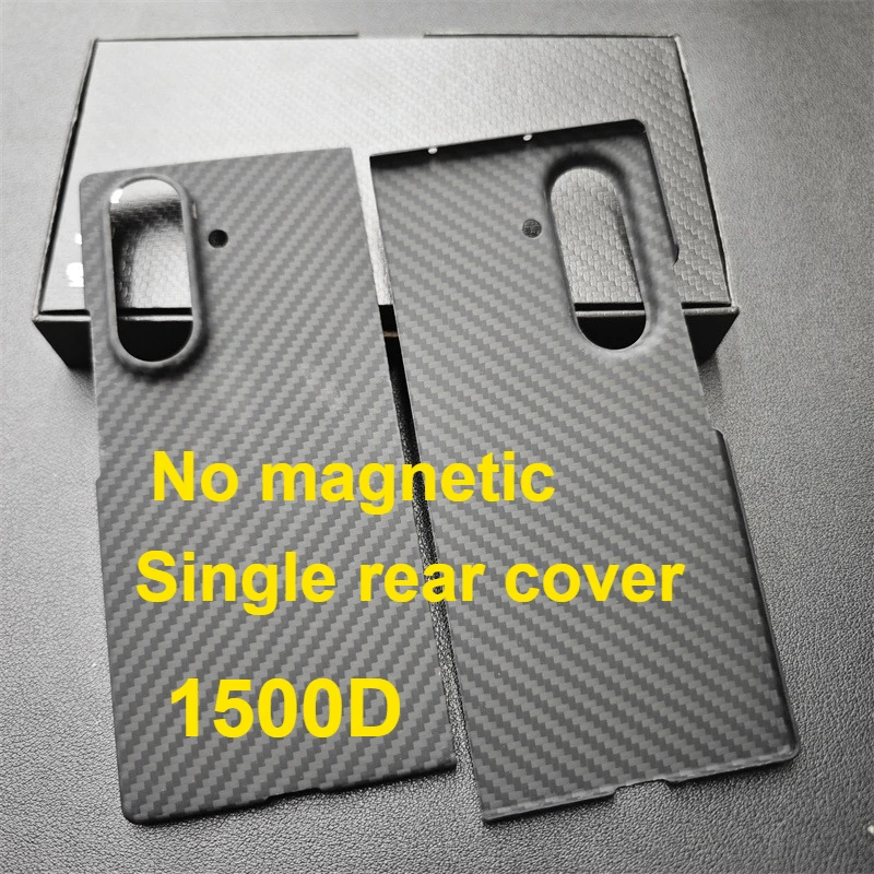 Aramide magnetische hoes voor Samsung Galaxy Z Fold 7, koolstofvezel hoes voor Magsafe Case Shell Cover mobiele telefoonaccessoires
