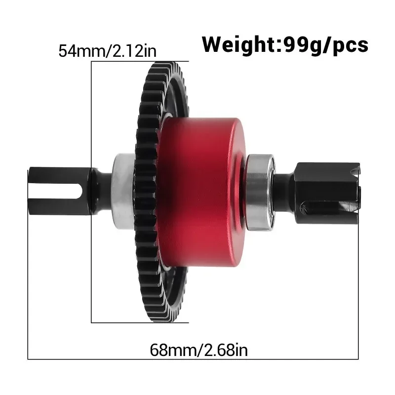 

Дифференциал центральный 52T для радиоуправляемых моделей Arrma 1/8 Karton, Typhon, Outcast, 1/7 Mojave, F1 — запчасти для тюнинга
