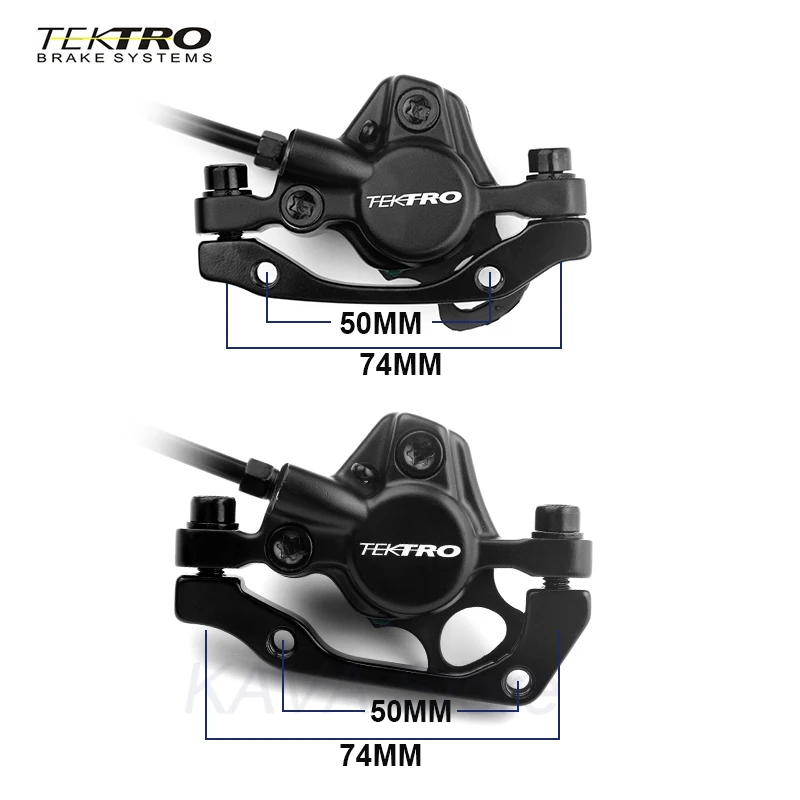 TEKTRO HD-M275 Mountain Bike Hydraulic Disc Brake Set Front/Rear Brakes 800mm/1500mm Oil Pressure 160mm Rotor MTB Disk Brakes