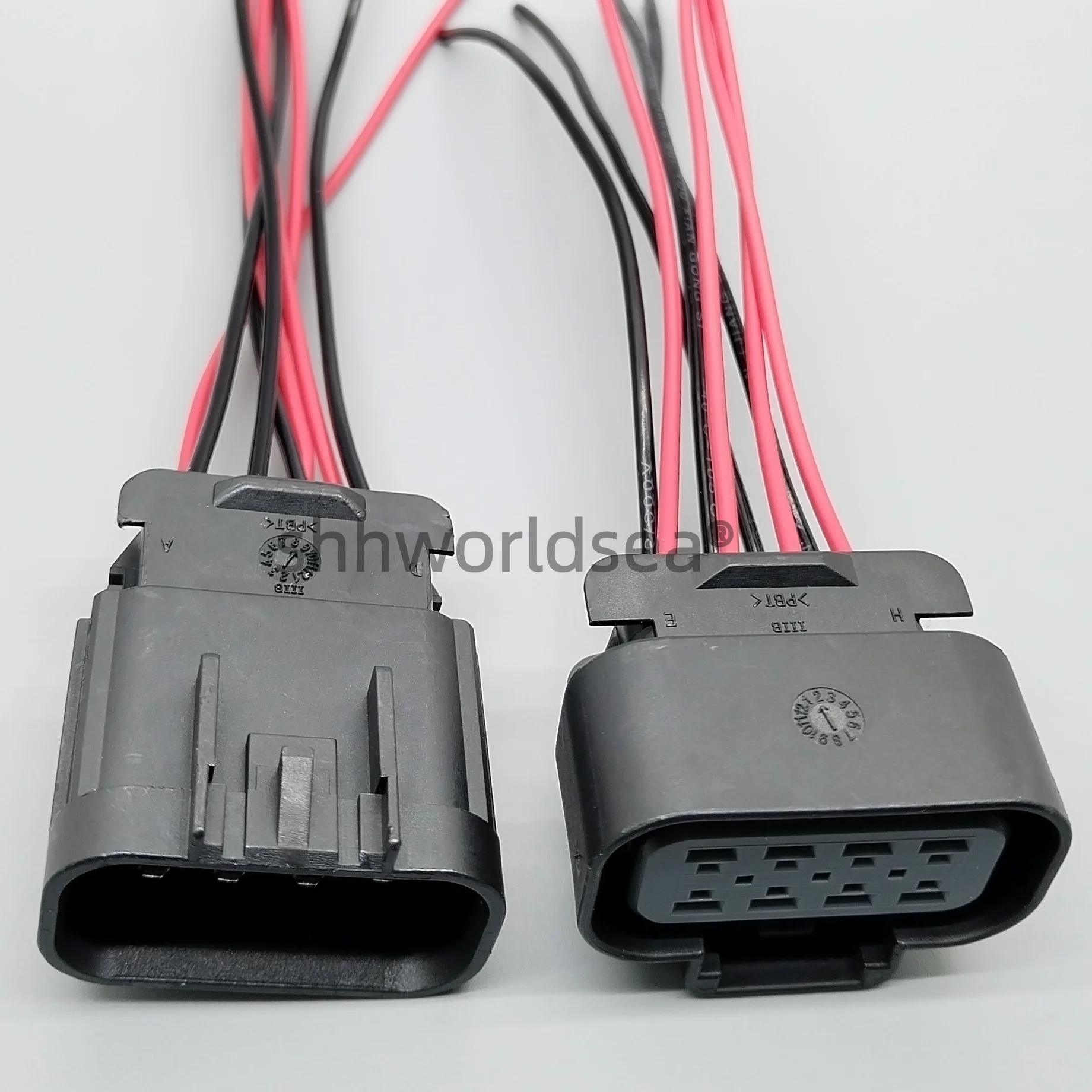shhworldsea 8 Pin 15326654 15326655 Waterproof Connector Headlight Cable Wire Sockets Car Connector Plug For BUICK