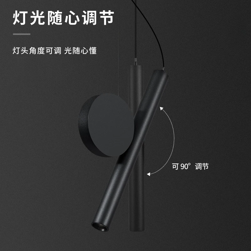 

Minimalist Bedside LED Pendant Light Fashionable Restaurant Illumination Cafe Bar Counter Hanging Lamps Bedroom Small Chandelier
