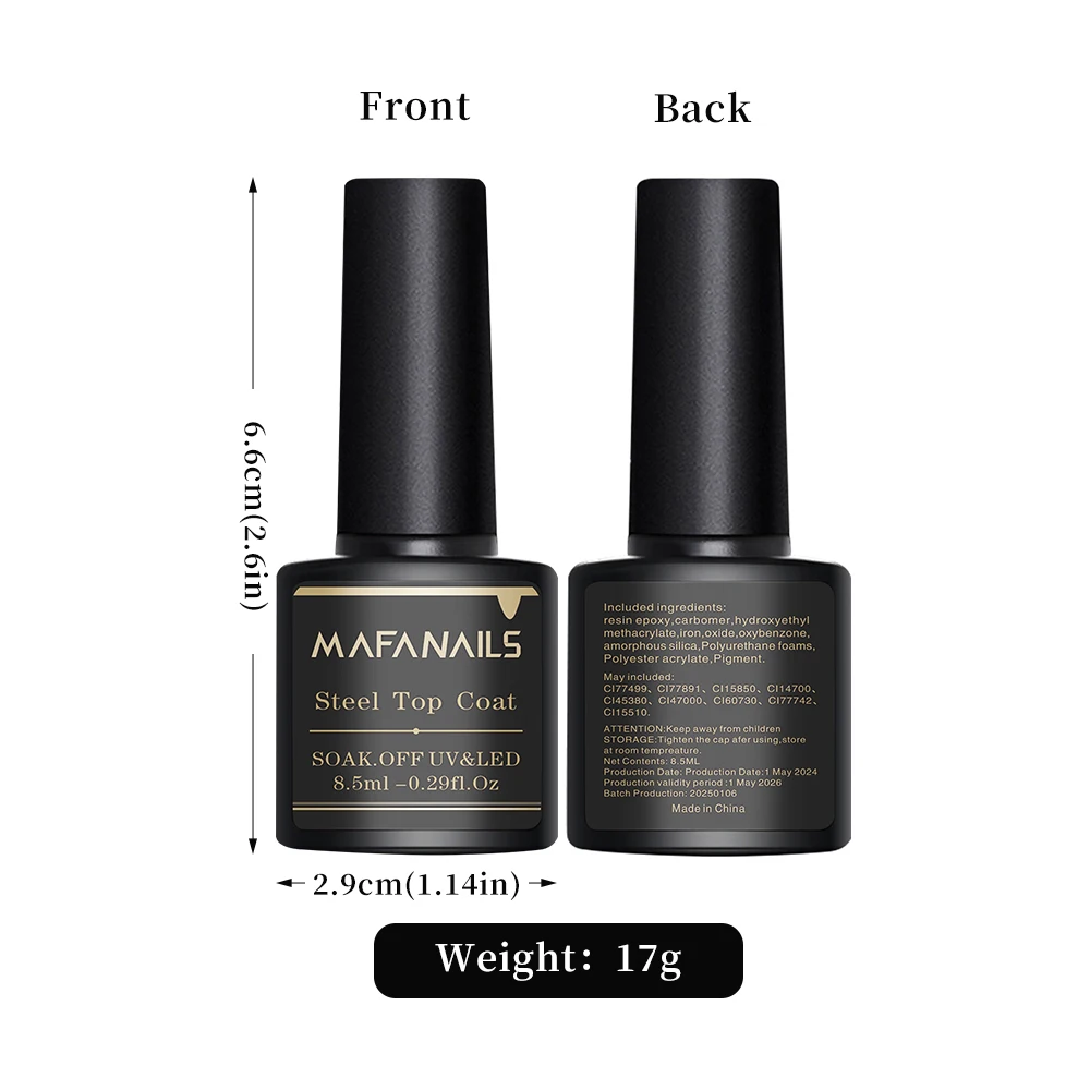 8.5ml Base and Top Coat for Gel Polish Acid free Primer Varnish Nail Prep Dehydrator Semi Permanent Matte Top COAT Function Gel