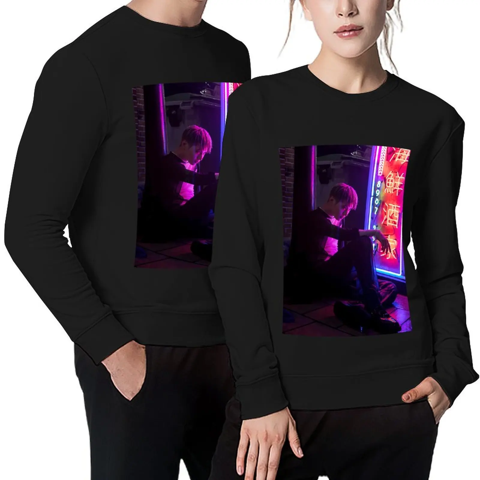 

SHINee TAEMIN MOVE Pullover men's winter sweater korean autumn clothes men's autumn clothes aesthetic clothing hoody