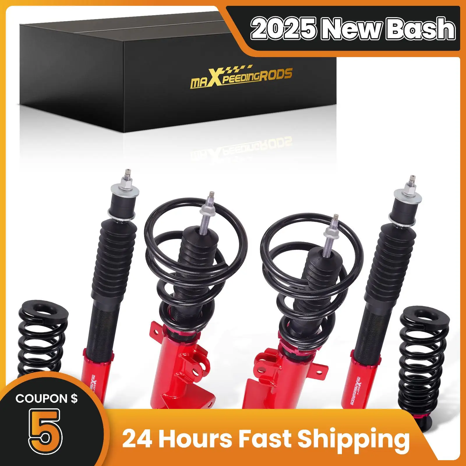 

24 Way Damper Coilovers Suspension Kit for Mercedes W203 W209 2000-2007 RWD