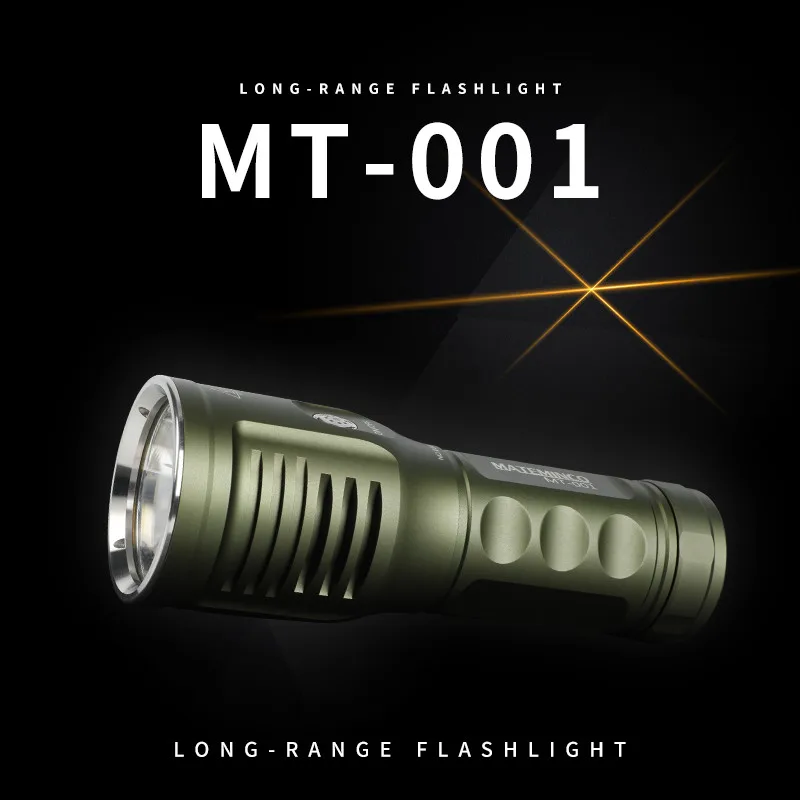 Imagem -05 - Mateminco-lanterna de Longo Alcance Usb tipo c Recarregável com Luz Led para Camping Mt001 3065m 6800lm