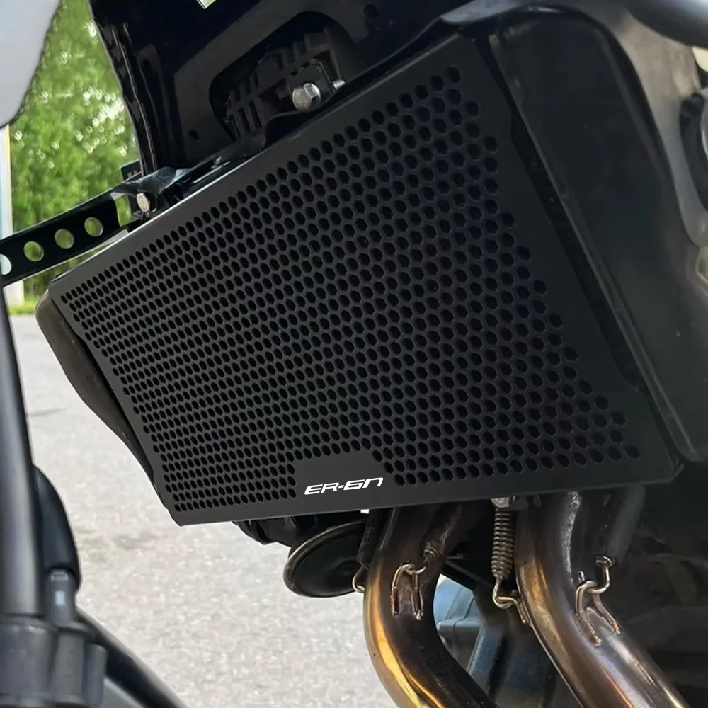 

Motorcycle For Kawasaki ER6N ER6F 650 EX650 ER650E 2012-2016 2015 2014 2013 Radiator Protector Grille Cover Radiator Guard 2016