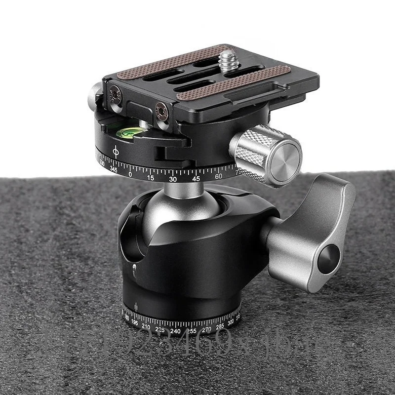 double-panoramic-spherical-ball-head-mini-tripod-head-low-center-of-gravity-high-load-strong-locking-force-for-leofoto-lh25