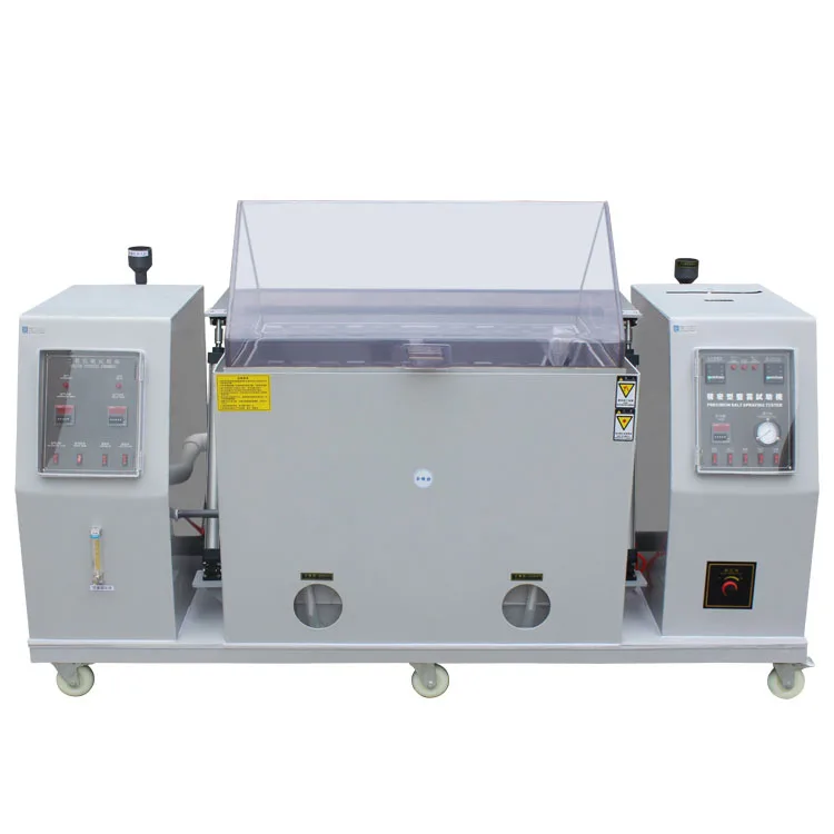 220V Electronic Salt Fog Co.rrosi.on Testing Machine Wave Style Salt Spray Aging Chamber 1 Year Warranty Salt Mist Resistance
