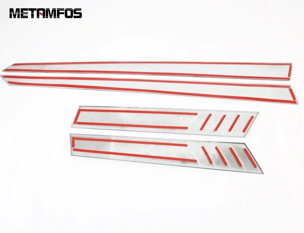 لهوندا صالح جاز 2020-2024 2025 ألياف الكربون الباب الجانب خط قطاع تنورة الجسم صب الكسوة الملحقات الخارجية تصفيف السيارة #3