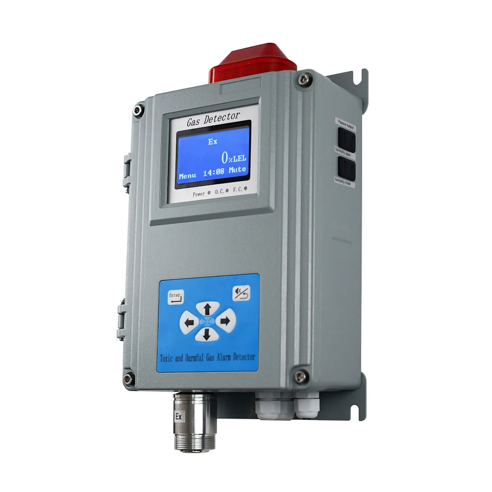 AC220V Wall Mounted NH3 Meter Ammonia Gas Detector for Poultry